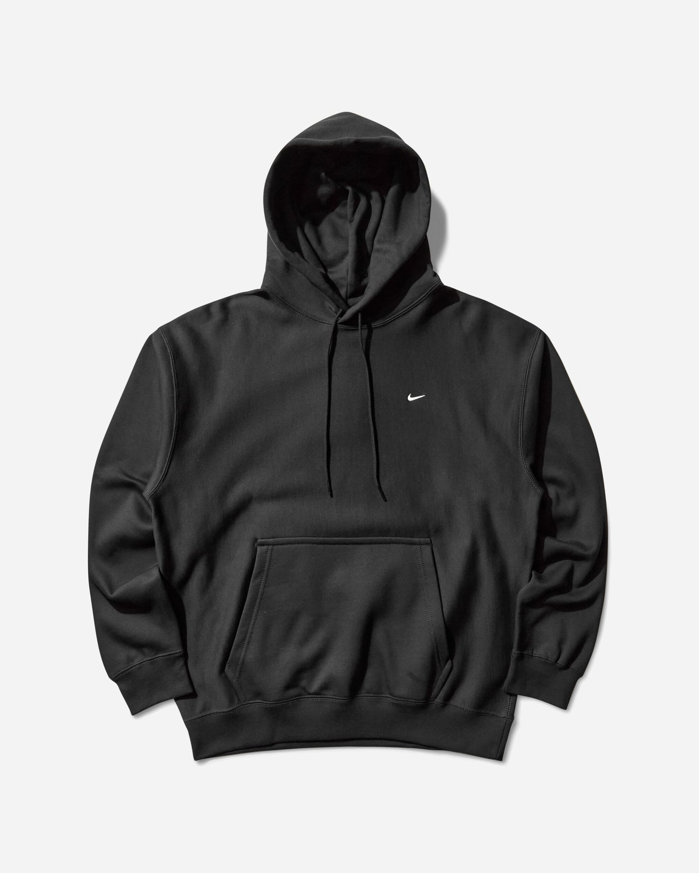 Nike Nike Solo Swoosh Men's Pullover Hoodie Black/Black/White Sweatshirts Hoodies HV1082-010