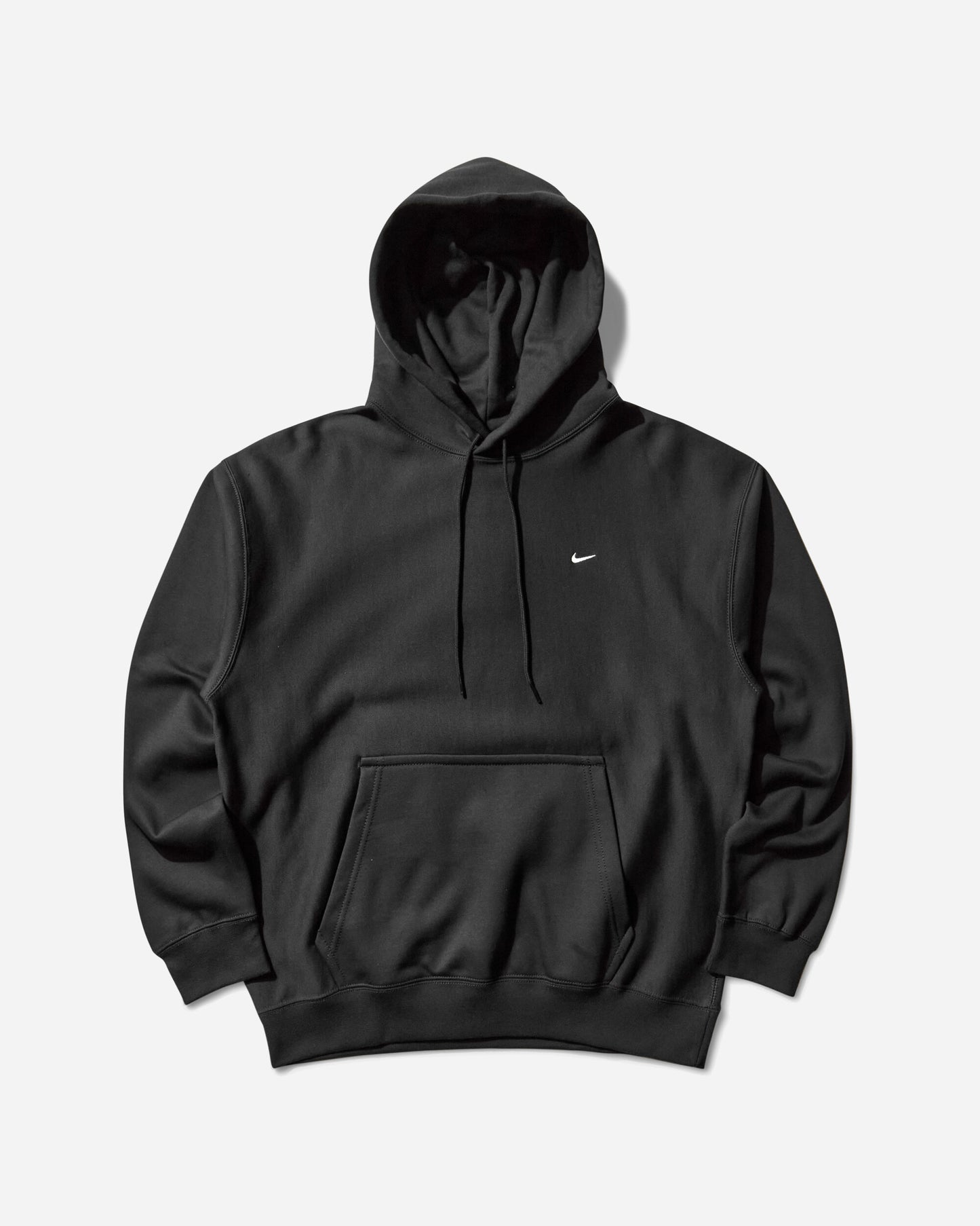 Nike Nike Solo Swoosh Men's Pullover Hoodie Black/Black/White Sweatshirts Hoodies HV1082-010