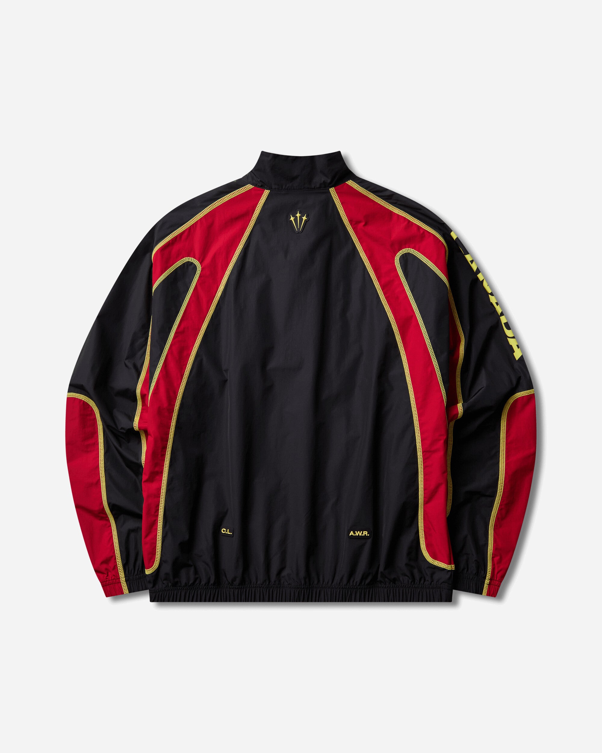 Nike Cax M Nrg Nocta Trk Jkt Wvn Black/Gym Red/Sonic Yellow Coats and Jackets Jackets IM3235-010