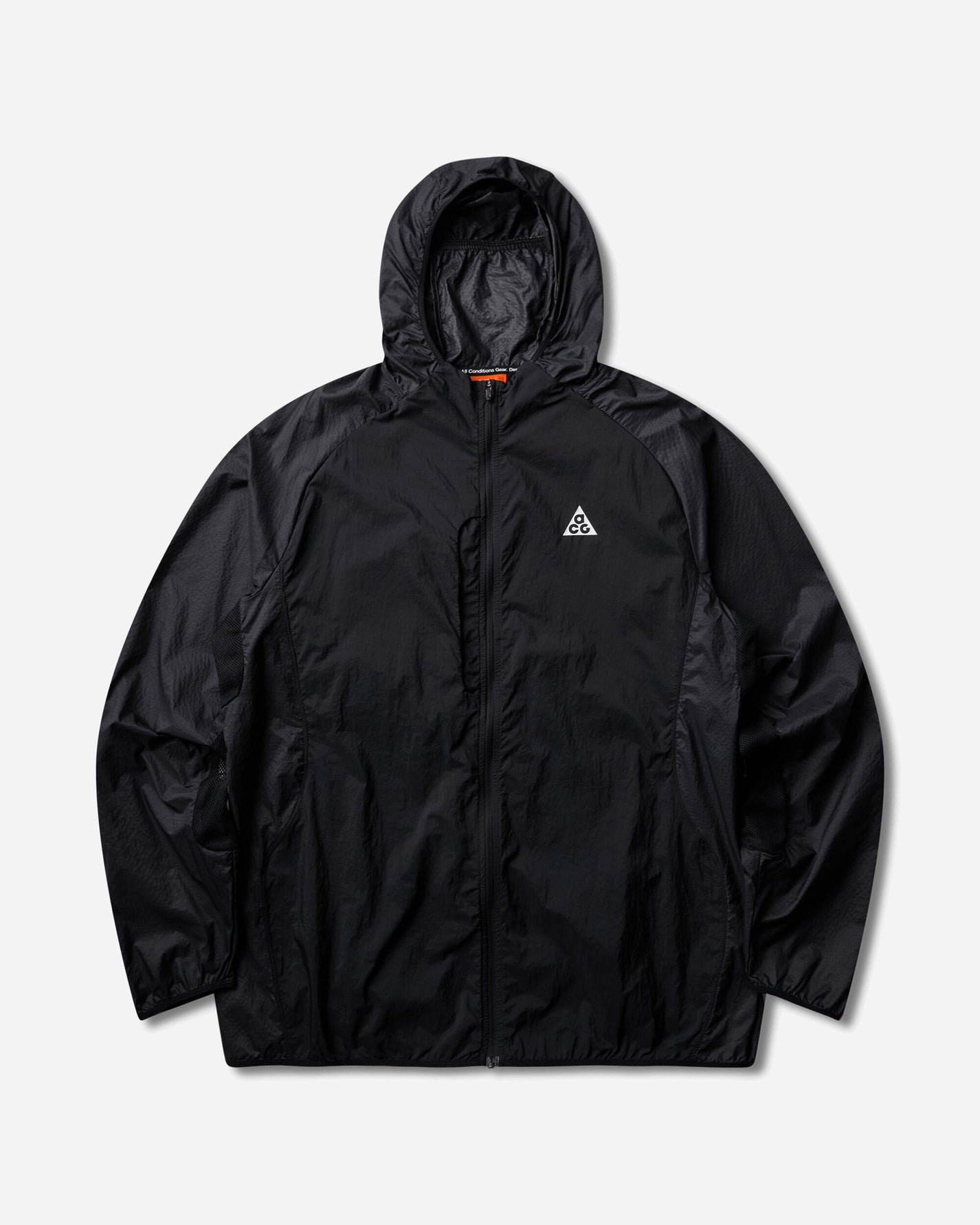 Nike Nike Acg "aireez" Men's Uv Jacket Black/Black/Summit White Coats and Jackets Jackets IF2104-010