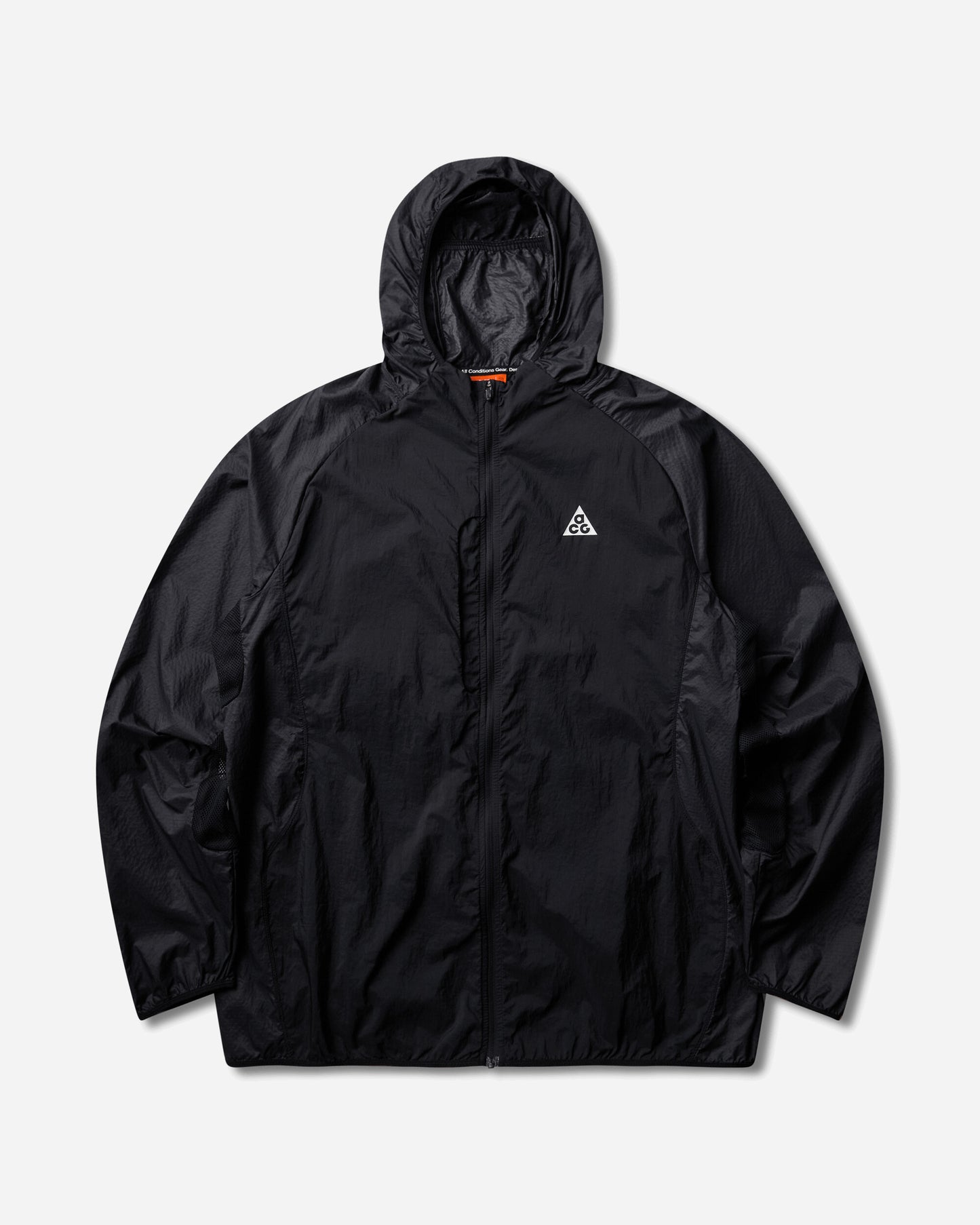 Nike Nike Acg "aireez" Men's Uv Jacket Black/Black/Summit White Coats and Jackets Jackets IF2104-010