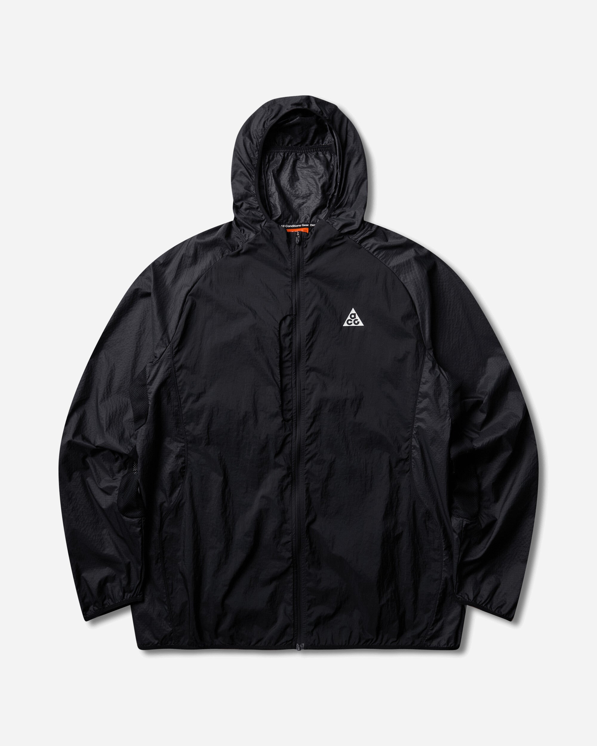 Nike Nike Acg "aireez" Men's Uv Jacket Black/Black/Summit White Coats and Jackets Jackets IF2104-010