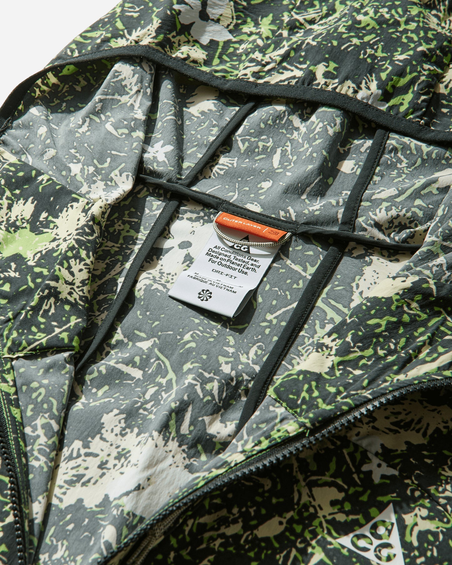 Nike Nike Acg "five Towers" Men's Uv Jacket Black Spruce/Black Spruce/Summ Coats and Jackets Jackets II3650-317