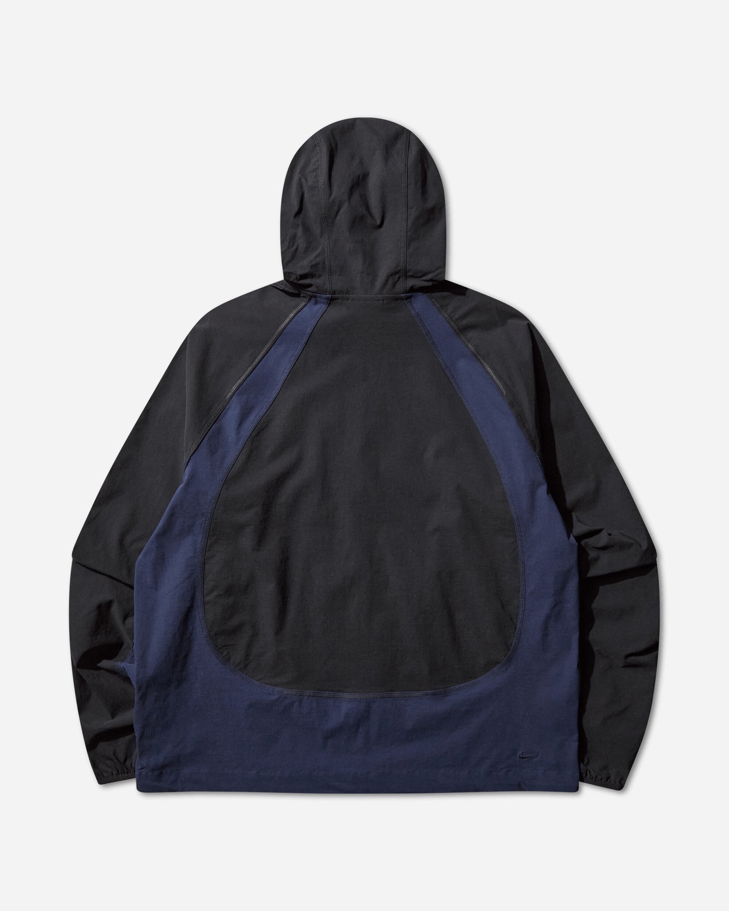 Nike Nike Tech Men's Dri-Fit Woven Color-Block Windrunner Oversized Jacket Black/Obsidian/Black Coats and Jackets Jackets IH8461-010