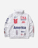 Nike Usx M Staff Wvn Jkt White/Deep Royal Blue Coats and Jackets Jackets II9805-100