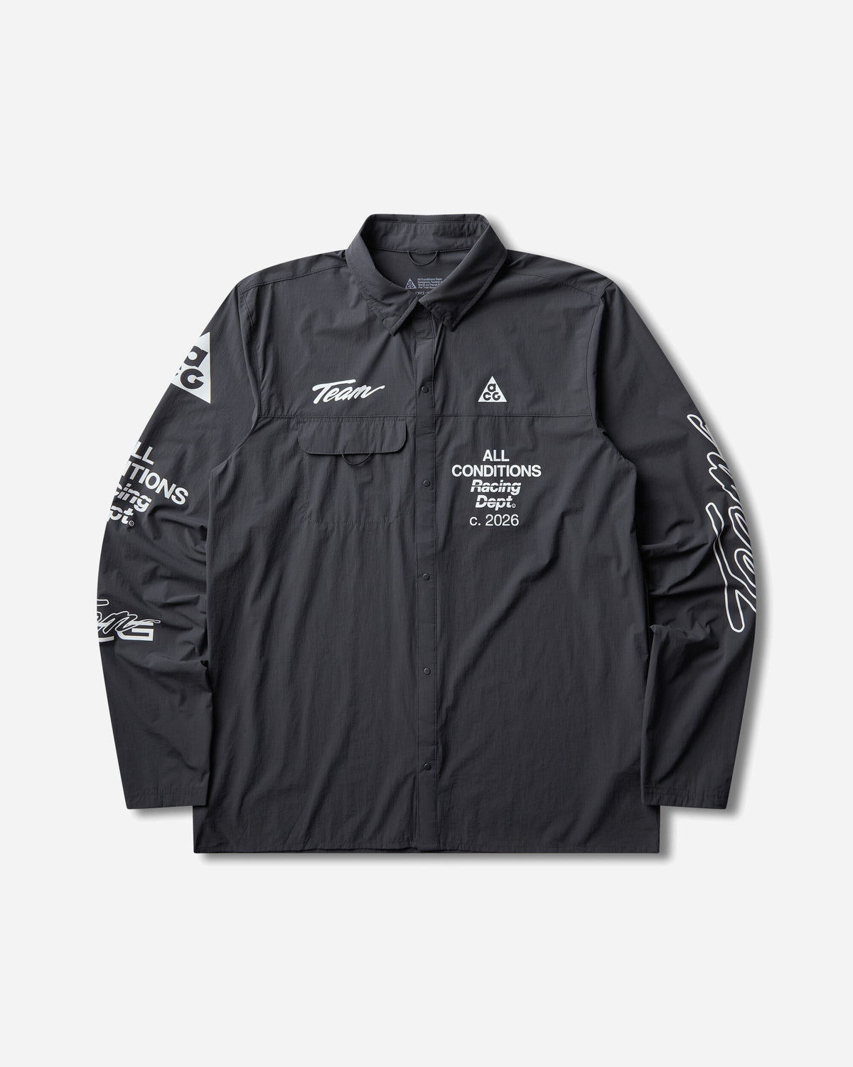 Nike Acg Aireez Dk Smoke Grey/White T-Shirts Longsleeve IU8150-070