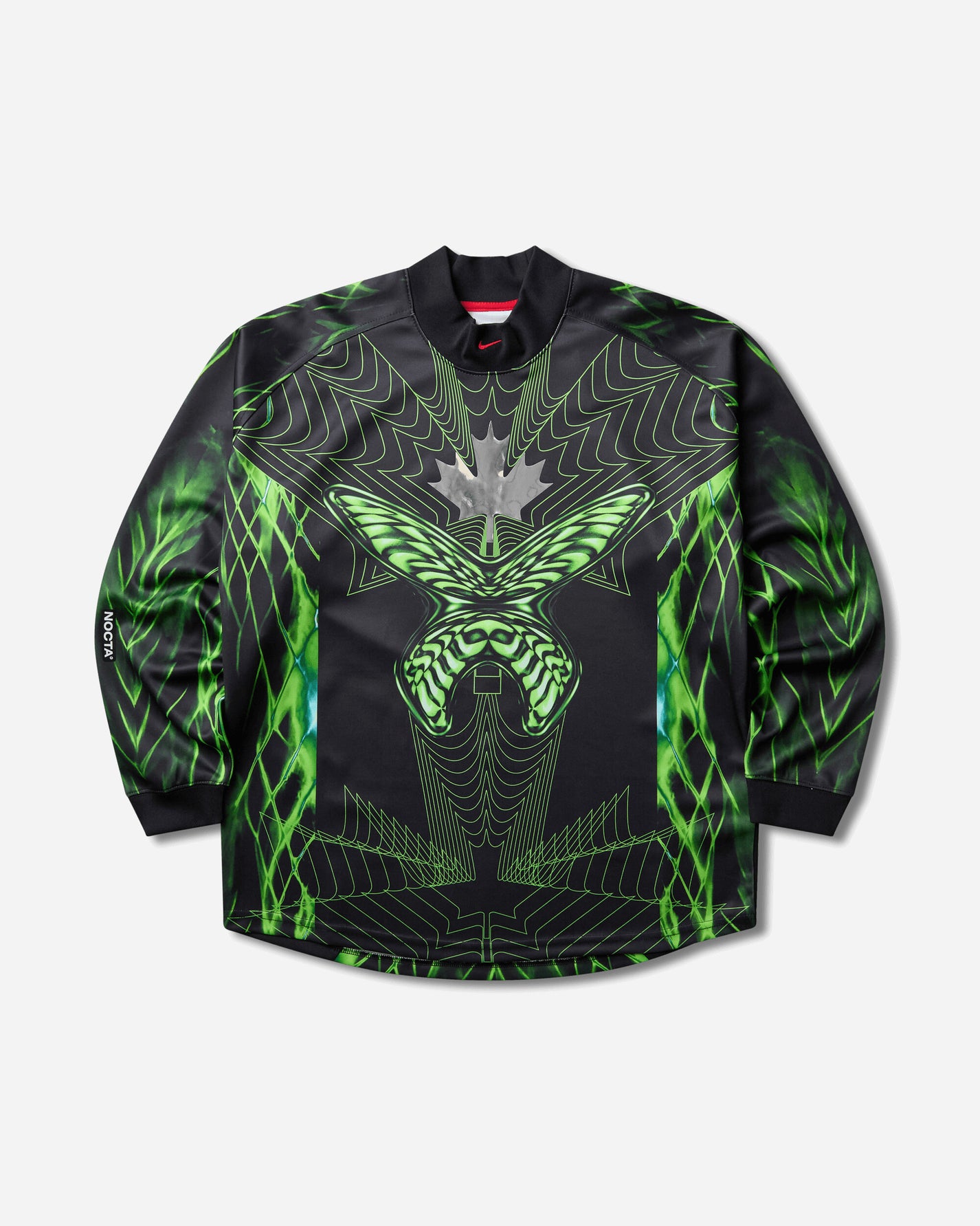 Nike Cax M Nk Df Cof Jsy Ls Black/Sport Red T-Shirts Longsleeve IM6633-010