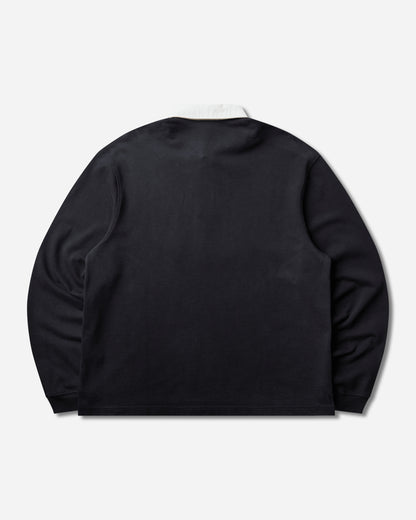 Nike M J Flt Ess Rugby Top Black T-Shirts Longsleeve IM9148-010