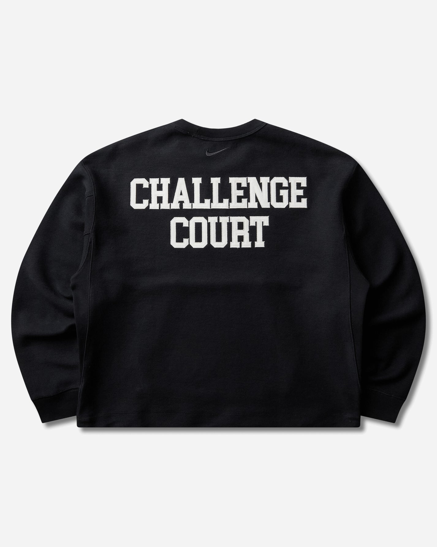 Nike M Nk Club Rules Flc Crew Black/Sail T-Shirts Longsleeve IR0981-010