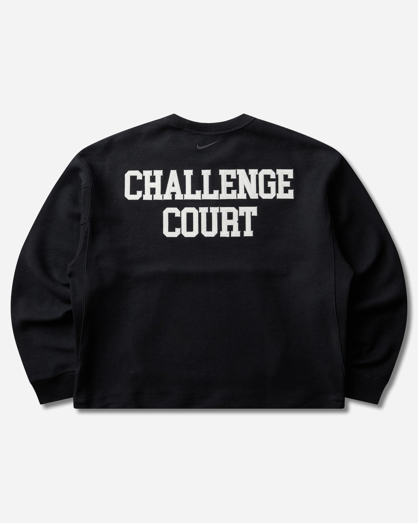 Nike M Nk Club Rules Flc Crew Black/Sail T-Shirts Longsleeve IR0981-010