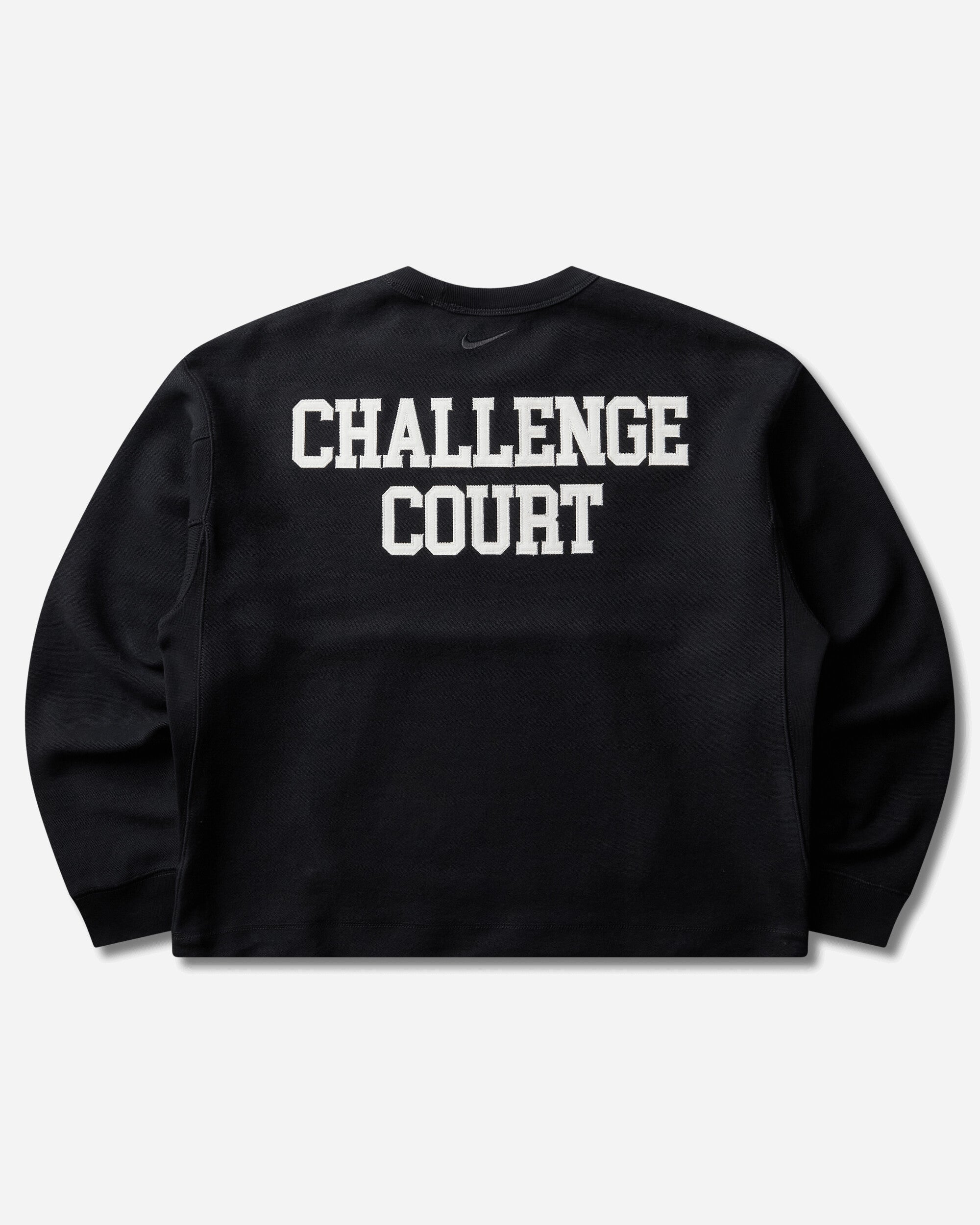 Nike M Nk Club Rules Flc Crew Black/Sail T-Shirts Longsleeve IR0981-010