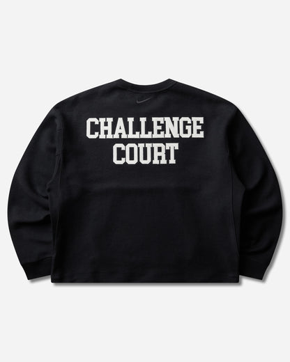 Nike M Nk Club Rules Flc Crew Black/Sail T-Shirts Longsleeve IR0981-010