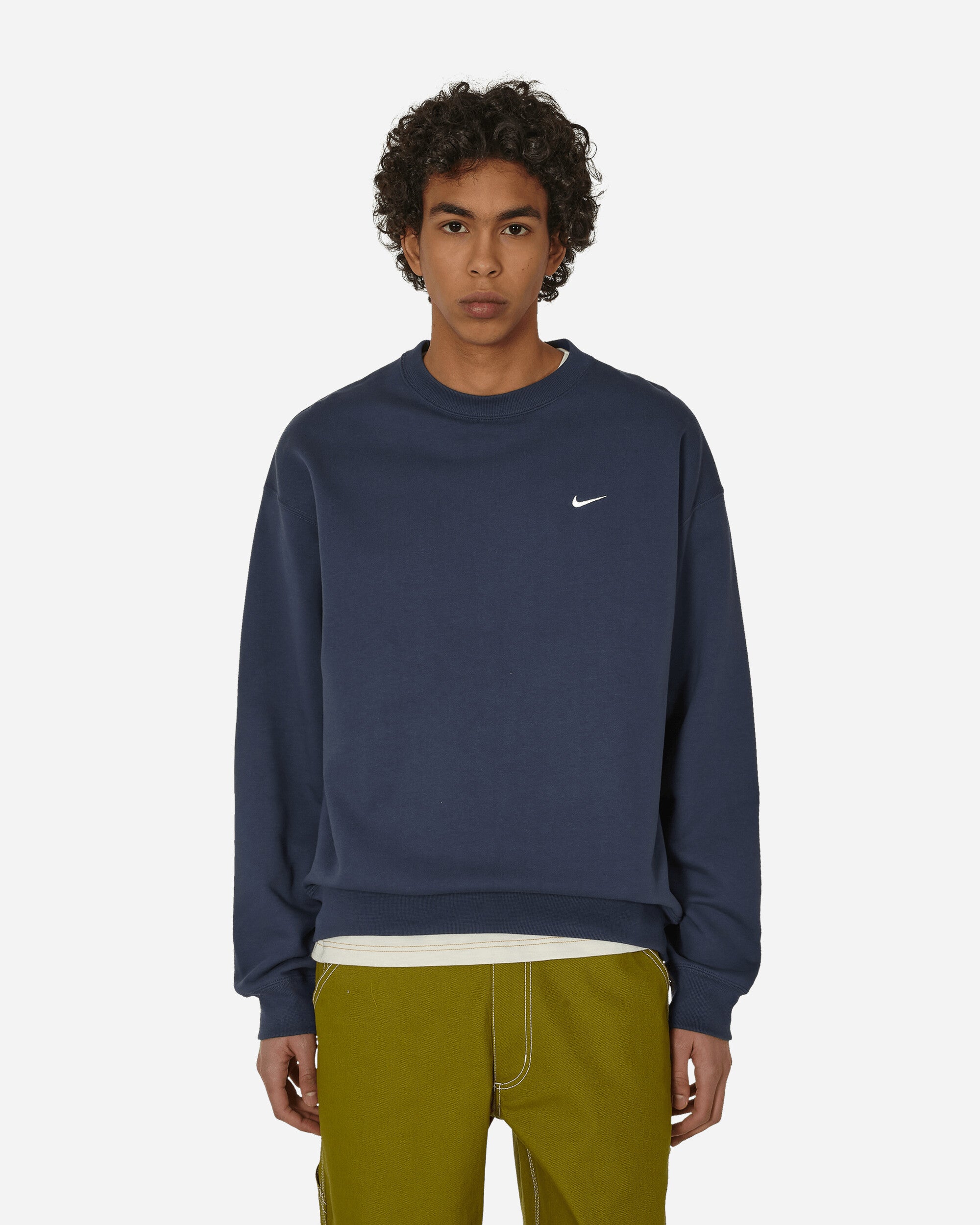 Solo Swoosh Crewneck Sweatshirt Thunder Blue