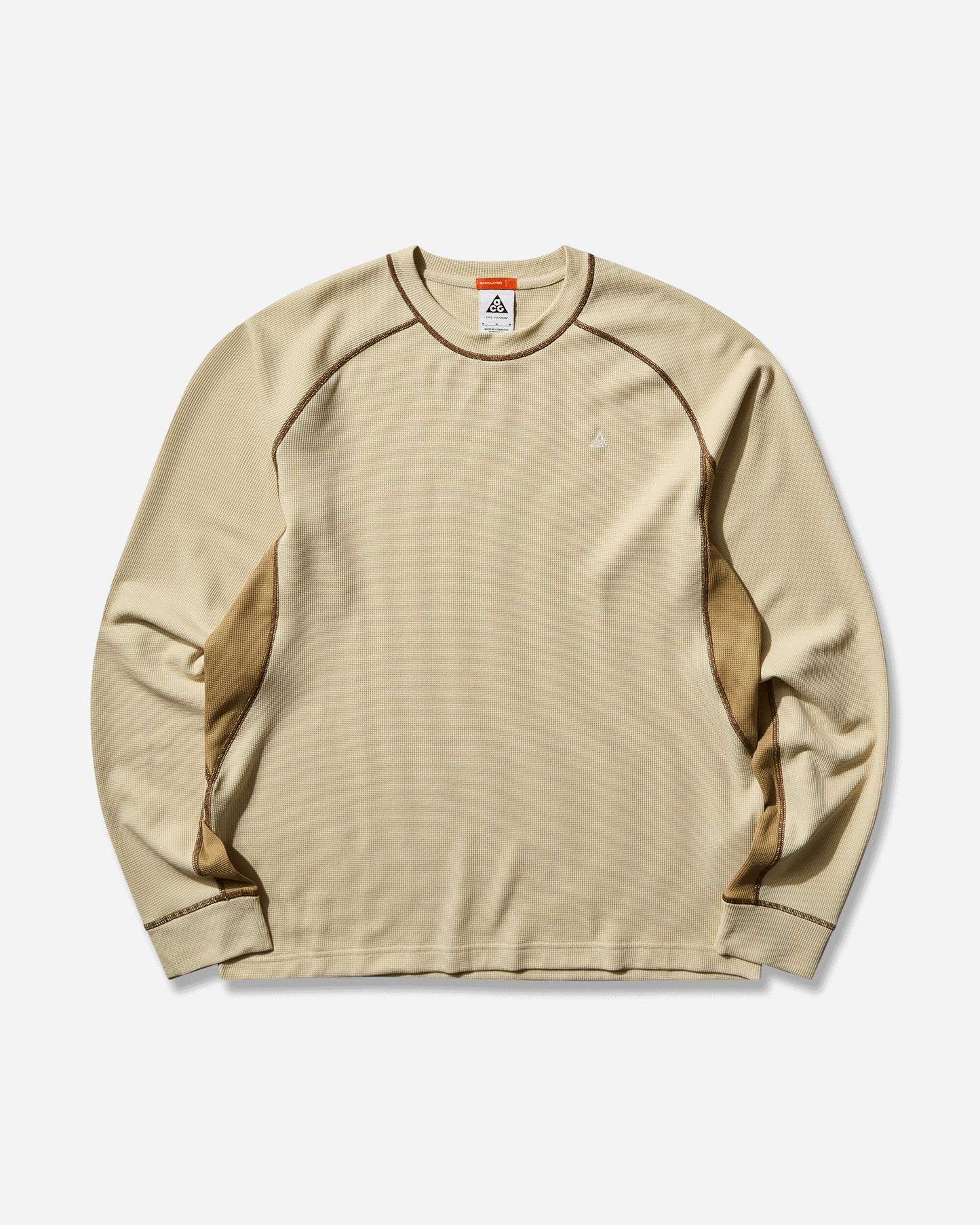 Nike Nike Acg "chinati" Men's Dri-Fit Adv Long-Sleeve Top Lt Khaki/Parachute Beige/Summi T-Shirts Longsleeve HV0585-229