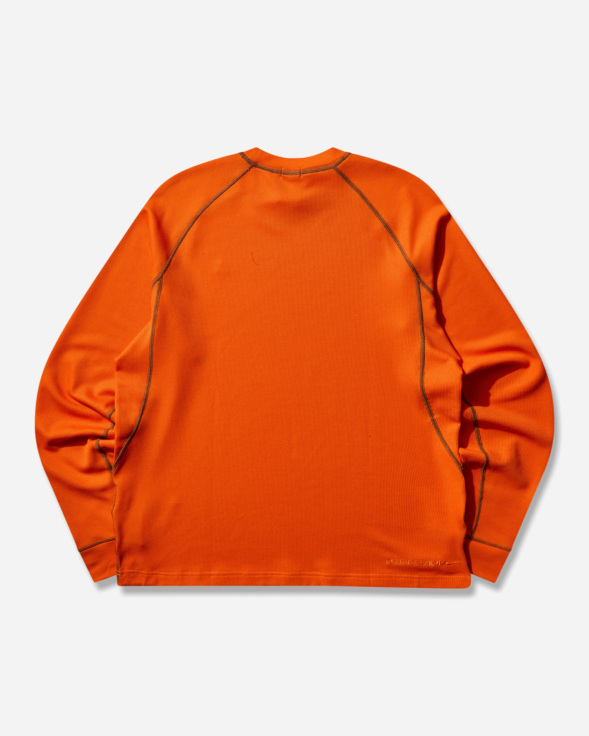Nike Nike Acg "chinati" Men's Dri-Fit Adv Long-Sleeve Top Safety Orange/Summit White T-Shirts Longsleeve HV0585-819