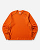 Nike Nike Acg "chinati" Men's Dri-Fit Adv Long-Sleeve Top Safety Orange/Summit White T-Shirts Longsleeve HV0585-819