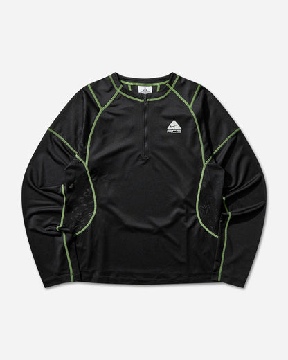 Nike Nike Acg "vault" Dri-Fit Long-Sleeve Top Black/Mean Green/Summit White T-Shirts Longsleeve IF1004-010