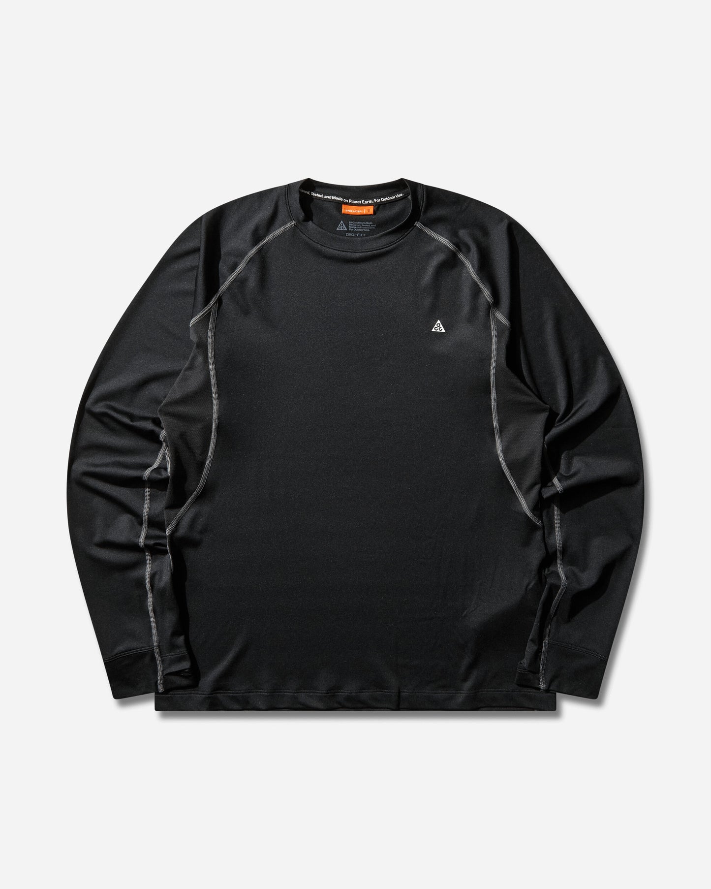 Nike Nike Acg "wildsee" Men's Dri-Fit Long-Sleeve Base Layer Black/Anthracite/Summit White T-Shirts Longsleeve IO0232-010