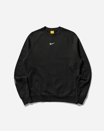 Nike Nocta Men's Fleece Cs Crew Black/White T-Shirts Longsleeve FN8160-010