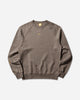 Nike Nocta Men's Fleece Cs Crew Olive Grey/Yellow Ochre T-Shirts Longsleeve FN8160-042