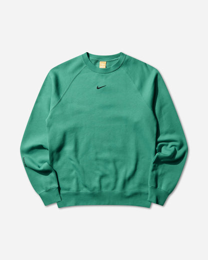 Nike Nocta Men's Fleece Cs Crew Neptune Green/Black T-Shirts Longsleeve FN8160-370