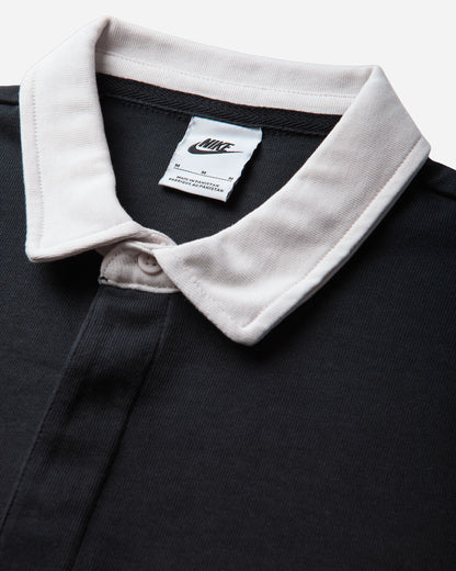 Nike M Nk Club Ls  Rugby Top Black/Phantom/Phantom T-Shirts Polo IM5572-010