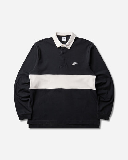 Nike M Nk Club Ls  Rugby Top Black/Phantom/Phantom T-Shirts Polo IM5572-010