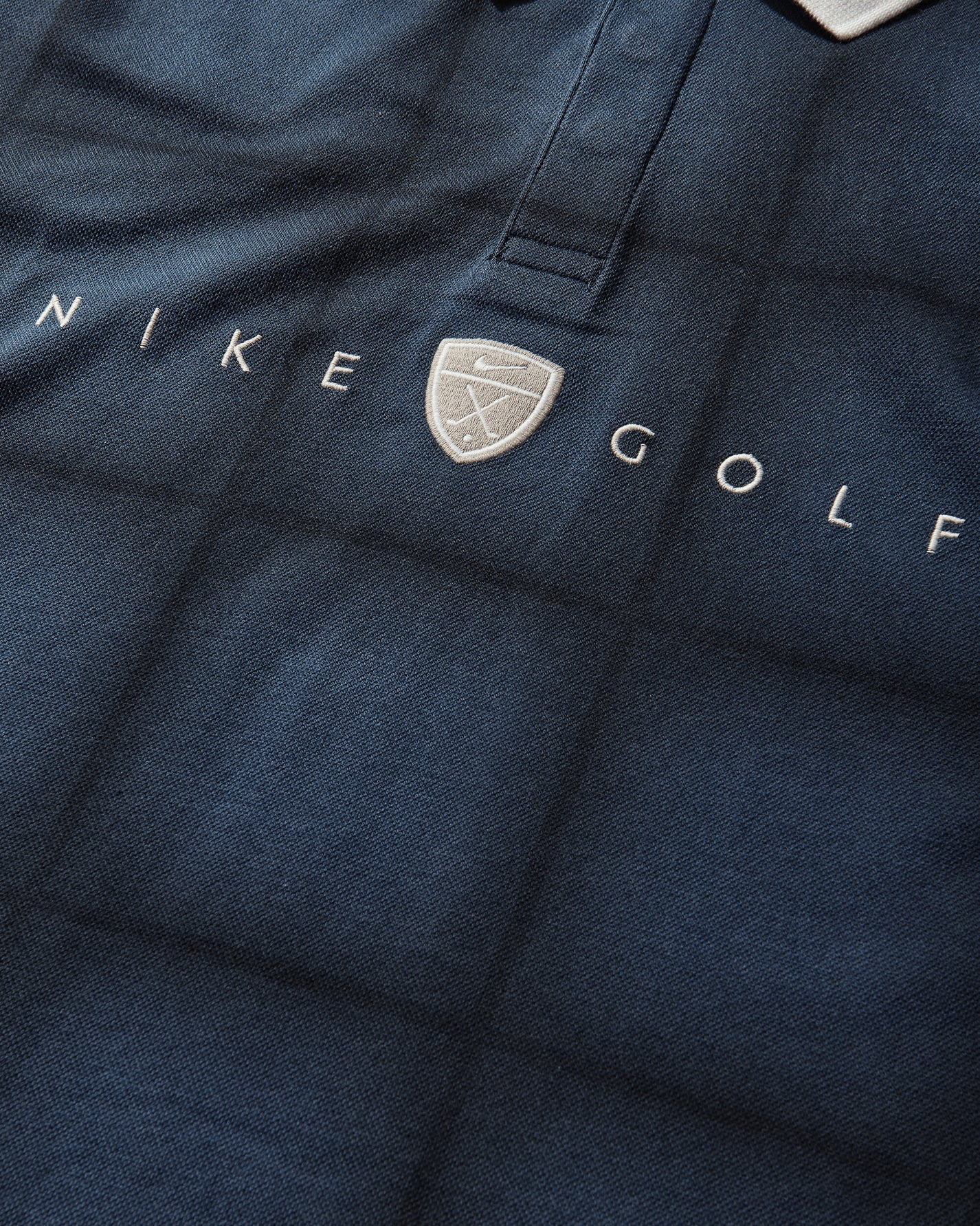 Nike M Nk Df Ff Polo Ls Loose (consumer Facing Name Tbd) Midnight Navy/Sail T-Shirts Polo II0772-410