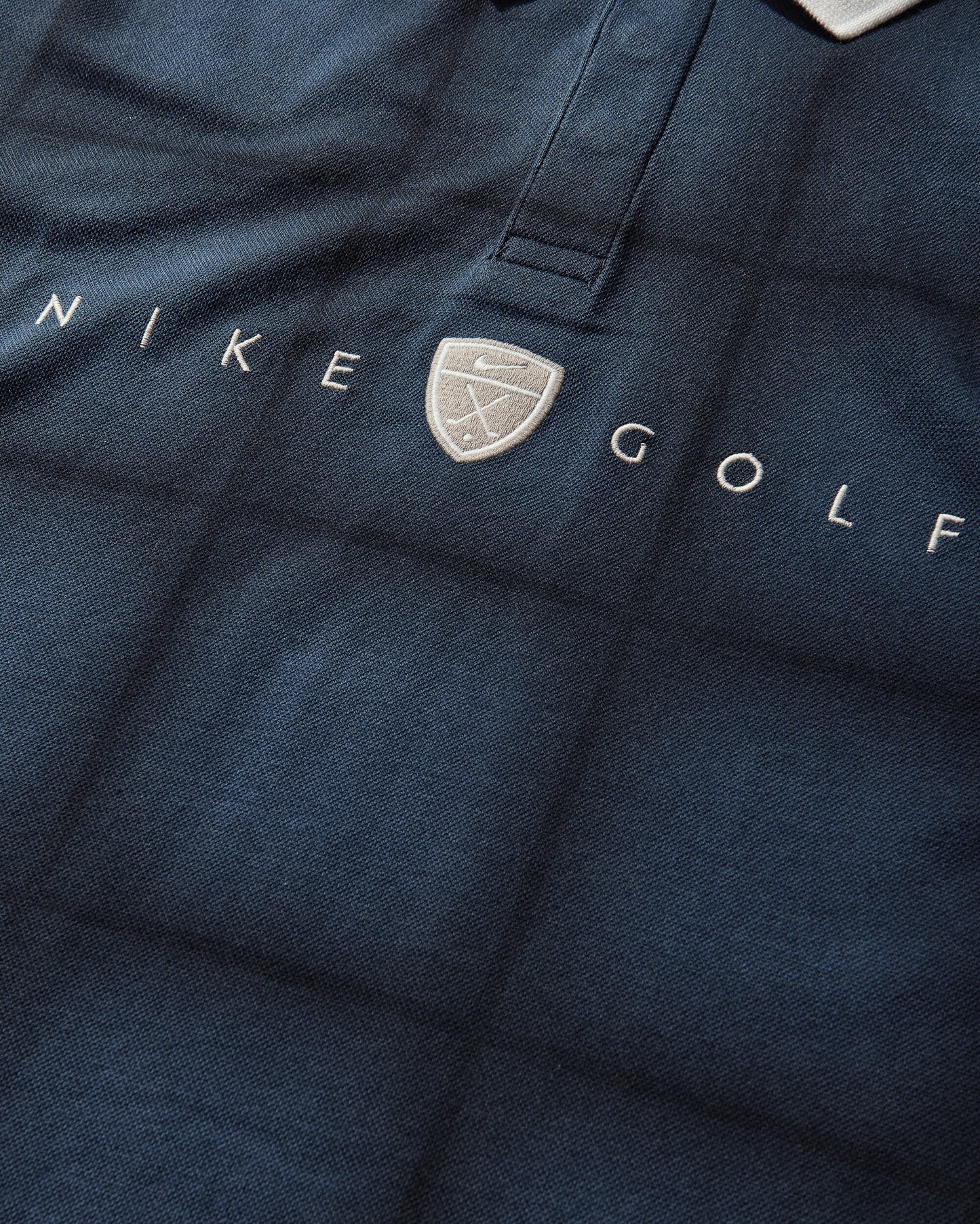 Nike M Nk Df Ff Polo Ls Loose (consumer Facing Name Tbd) Midnight Navy/Sail T-Shirts Polo II0772-410