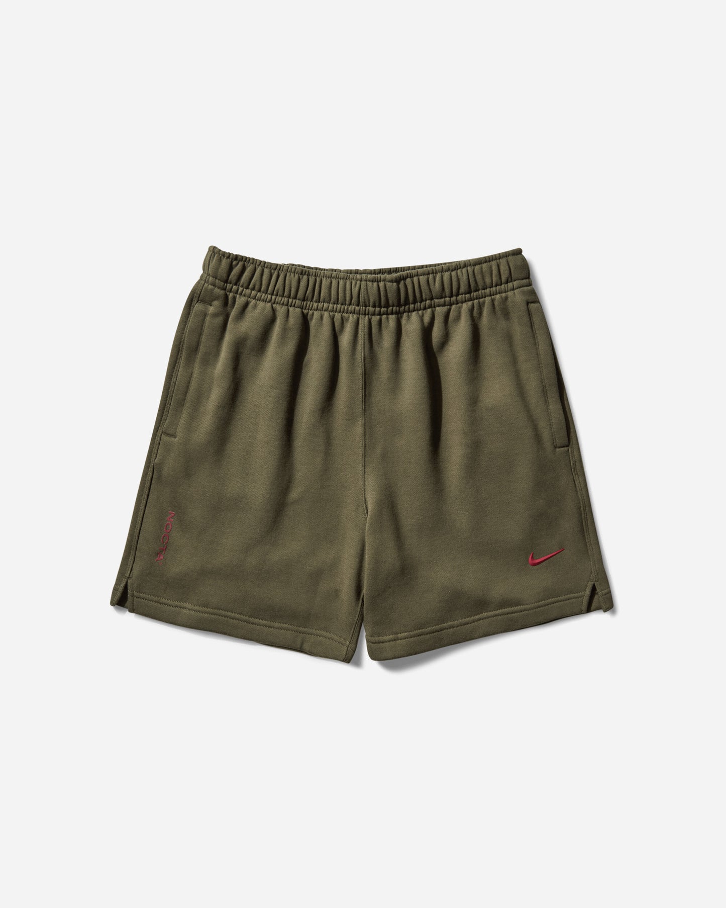 Nike M Nrg Nocta Cs Short Flc Cargo Khaki/Team Red Shorts Short FQ0408-325