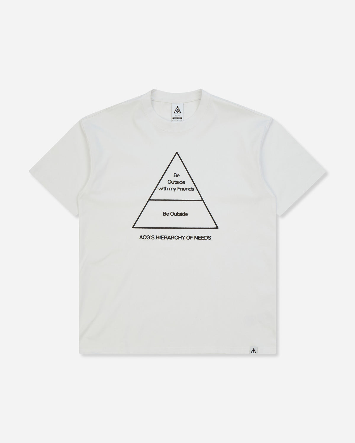 Nike Acg T Shirt Dri Fit Summit White T-Shirts Shortsleeve IM5034-121