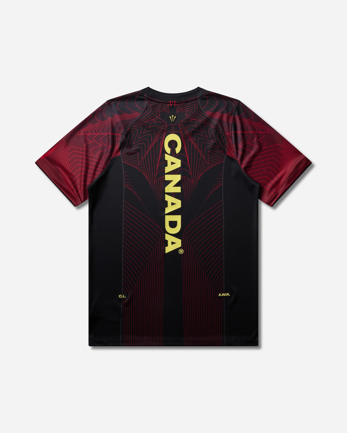 Nike Cax M Nk Df Acdpr X2 Ss Pm Top Black/University Red/Sonic Yel T-Shirts Shortsleeve IH1657-010