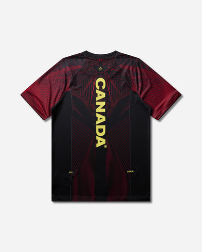 Nike Cax M Nk Df Acdpr X2 Ss Pm Top Black/University Red/Sonic Yel T-Shirts Shortsleeve IH1657-010