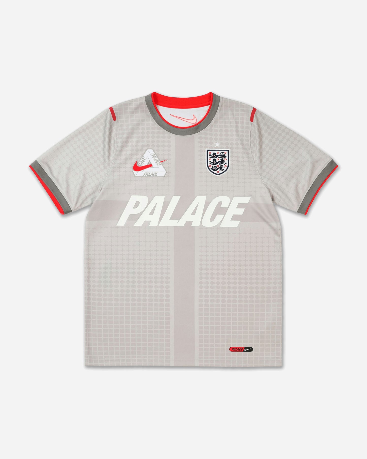 Nike Enx M Nk Df Acdpr X2 Ss Pm Top Pewter Grey/Bright Crimson T-Shirts Shortsleeve IH1672-052