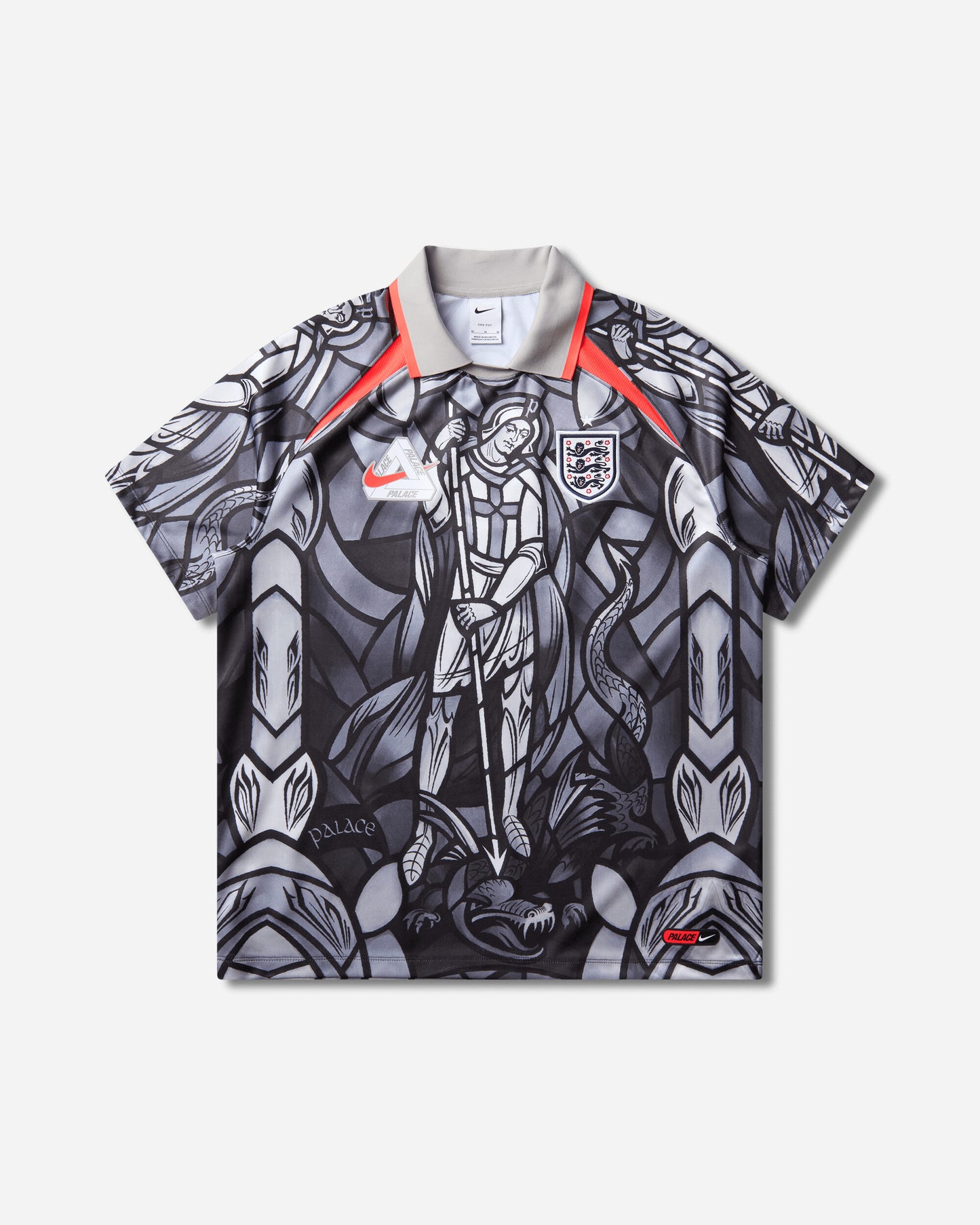 Nike Enx M Nk Df Cof Jsy Ss Pewter Grey/Bright Crimson T-Shirts Shortsleeve IM3198-052