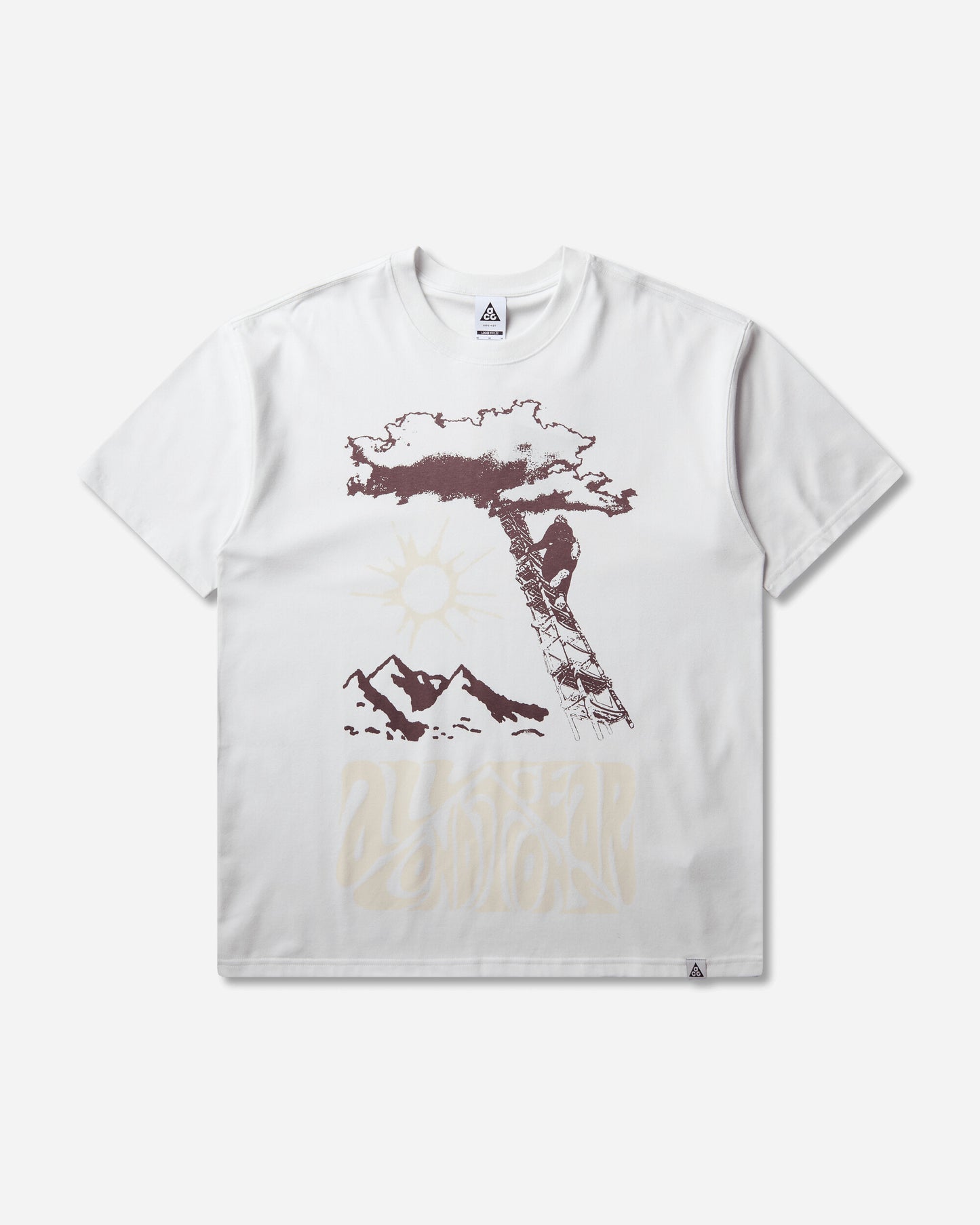 Nike M Acg Df Tee Lse 168 Summit White T-Shirts Shortsleeve IM6175-121