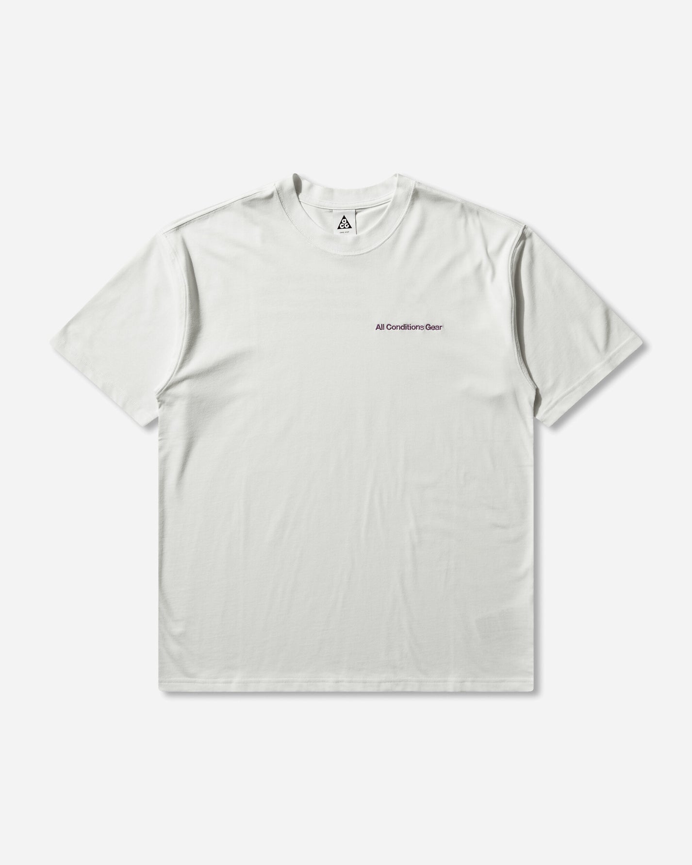 Nike M Acg Df Tee Lse Mbr lt Summit White T-Shirts Shortsleeve IR6985-121