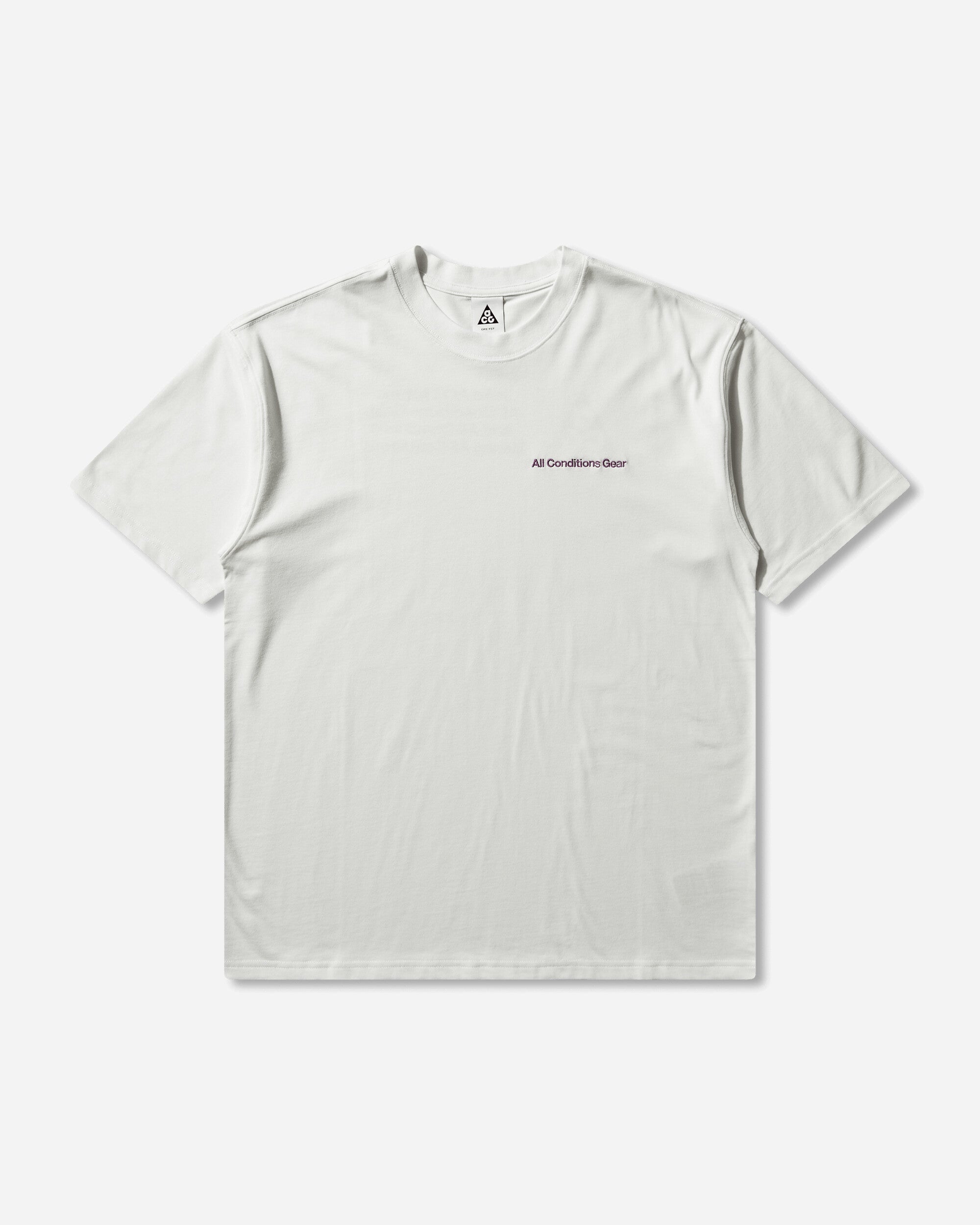 Nike M Acg Df Tee Lse Mbr lt Summit White T-Shirts Shortsleeve IR6985-121