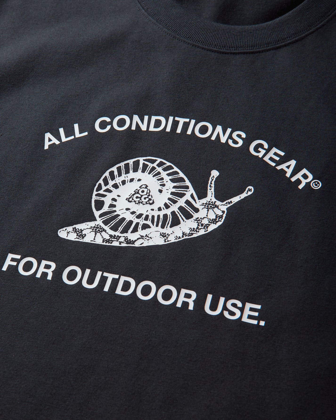 Nike M Acg Df Tee Lse Mystery Snail Black T-Shirts Shortsleeve IM6179-010