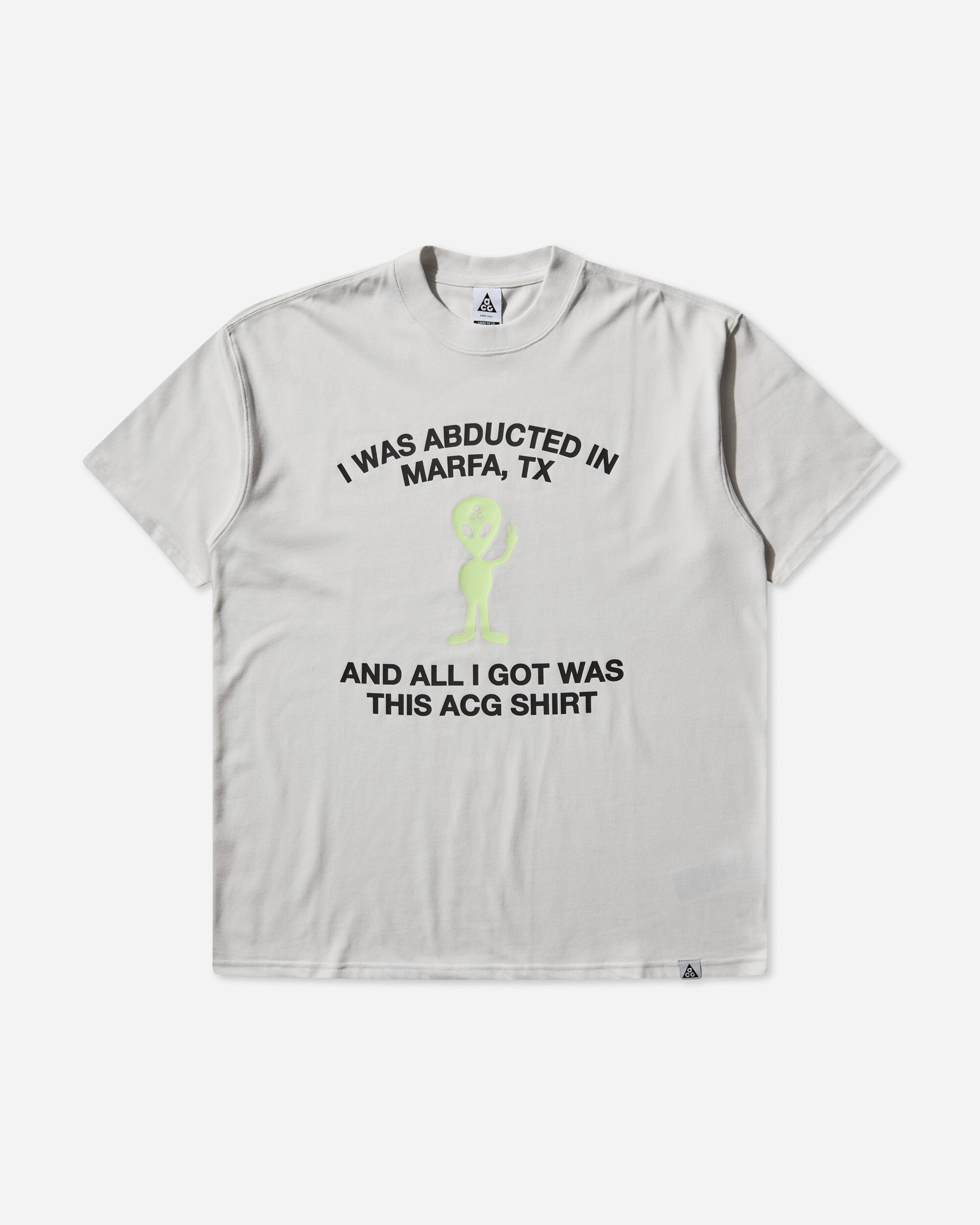 Nike M Acg Tee Alien Summit White T-Shirts Shortsleeve HV2168-121