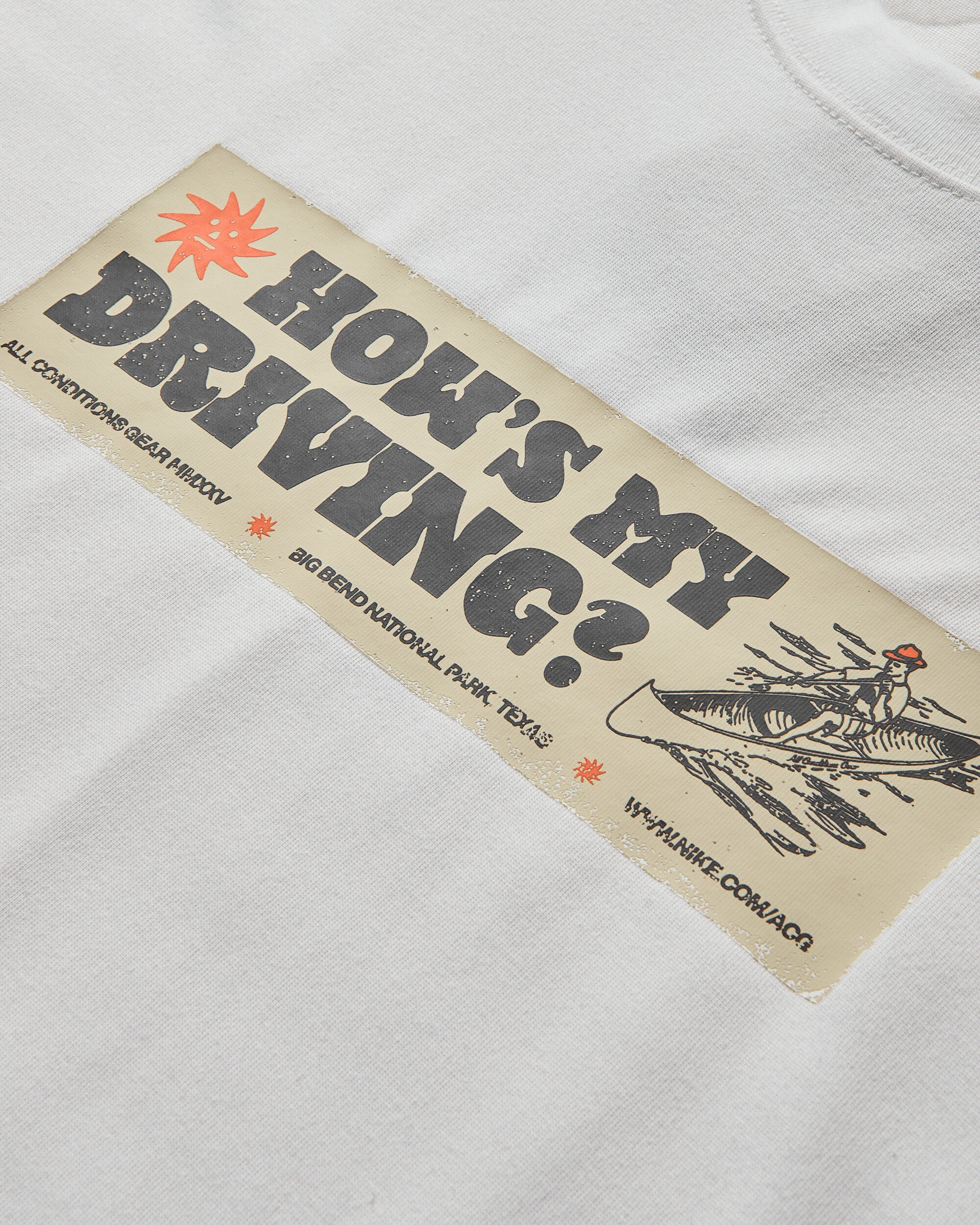 Nike M Acg Tee Oc Canoe Sticker Summit White T-Shirts Shortsleeve HV1294-121