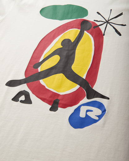 Nike M J Brk S Miro 85 Ss Crew Sail T-Shirts Shortsleeve IO0017-133