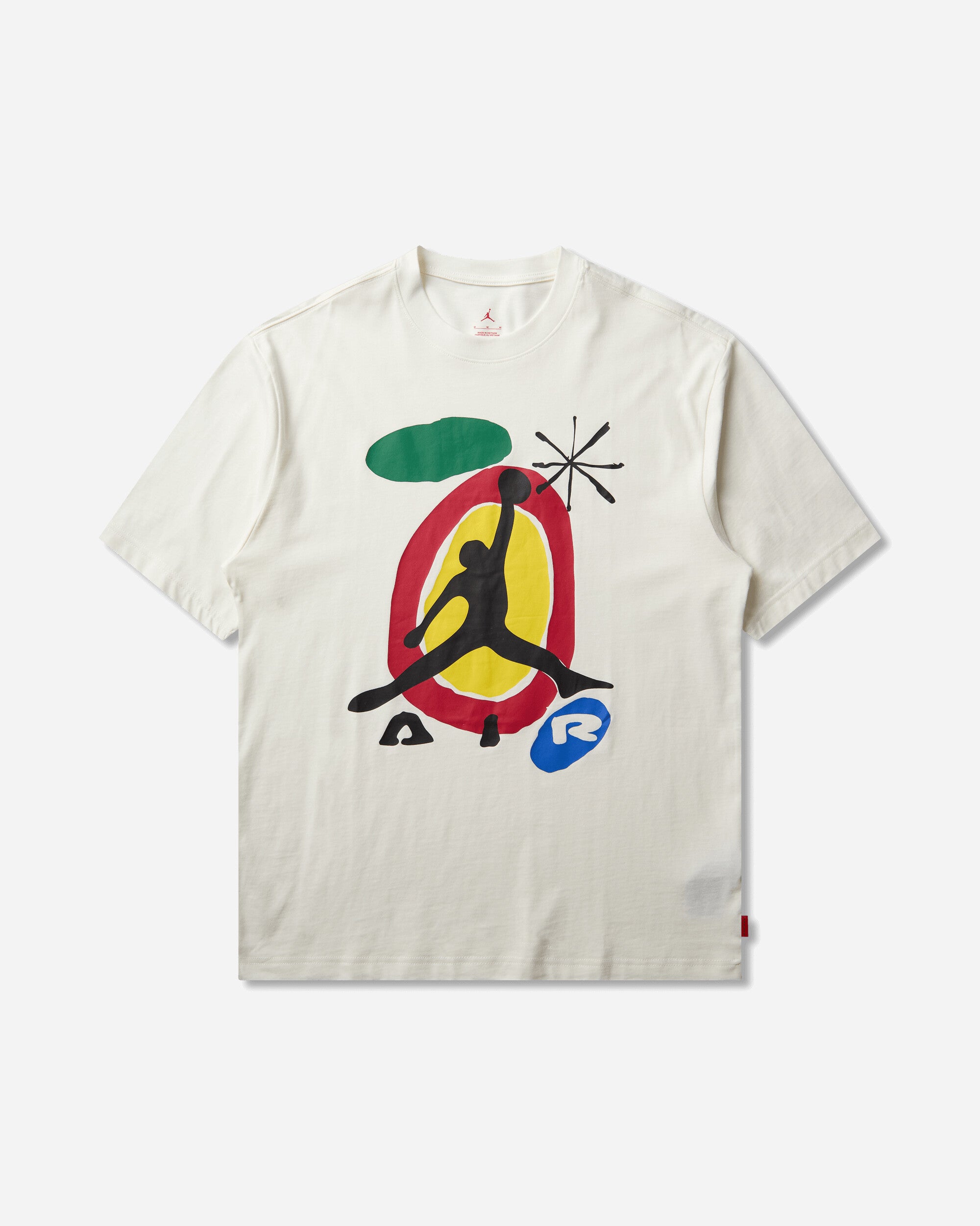 Nike M J Brk S Miro 85 Ss Crew Sail T-Shirts Shortsleeve IO0017-133