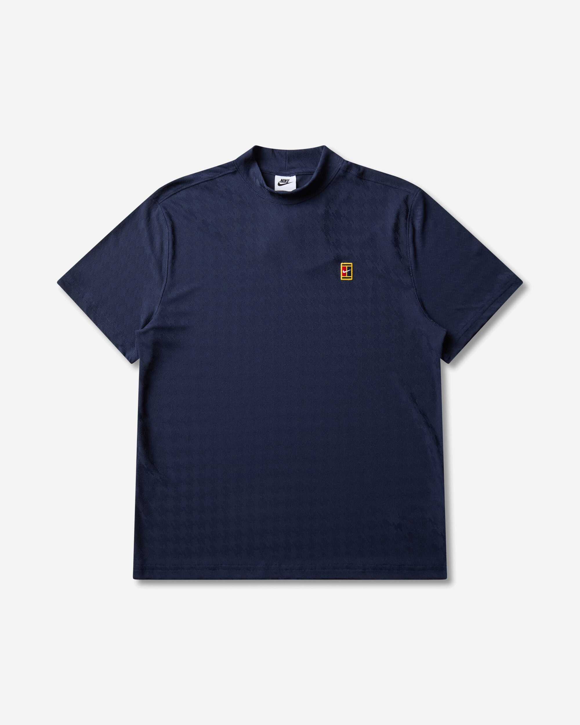 Nike M Nk Club Rules Magna Ss Mock Obsidian/Obsidian T-Shirts Shortsleeve IU0800-451