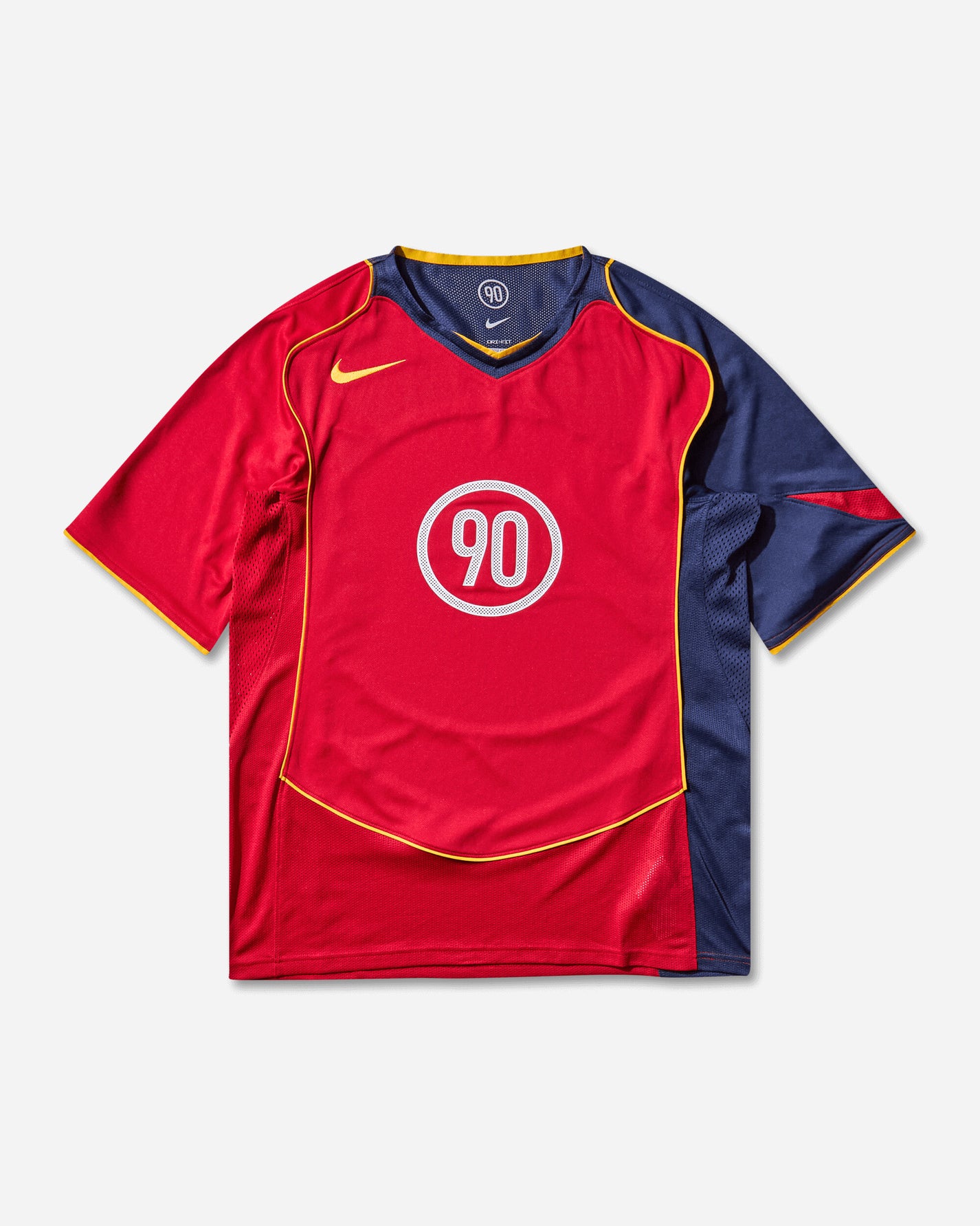 Nike M Nk Df T90 Energy Jsy 1 Gym Red/Midnight Navy T-Shirts Shortsleeve IB4208-687