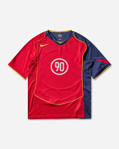 Nike M Nk Df T90 Energy Jsy 1 Gym Red/Midnight Navy T-Shirts Shortsleeve IB4208-687