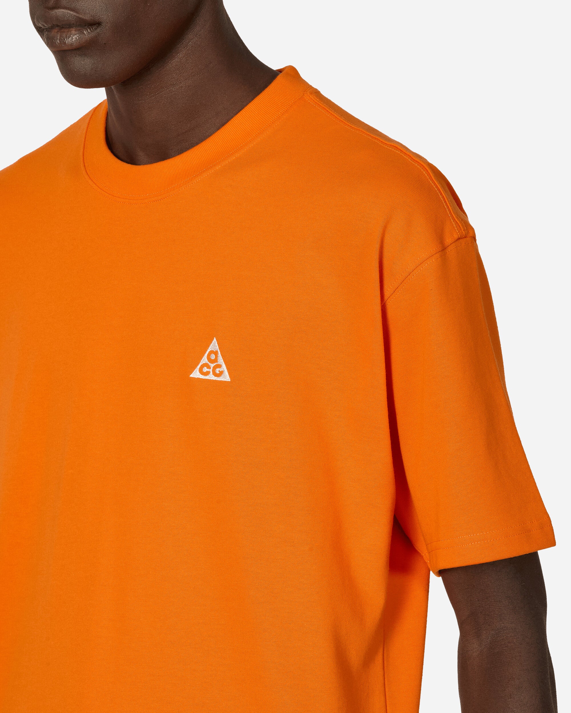 Nike M Nrg Acg Ss Lbr Tee Safety Orange T-Shirts Shortsleeve DJ3642-819