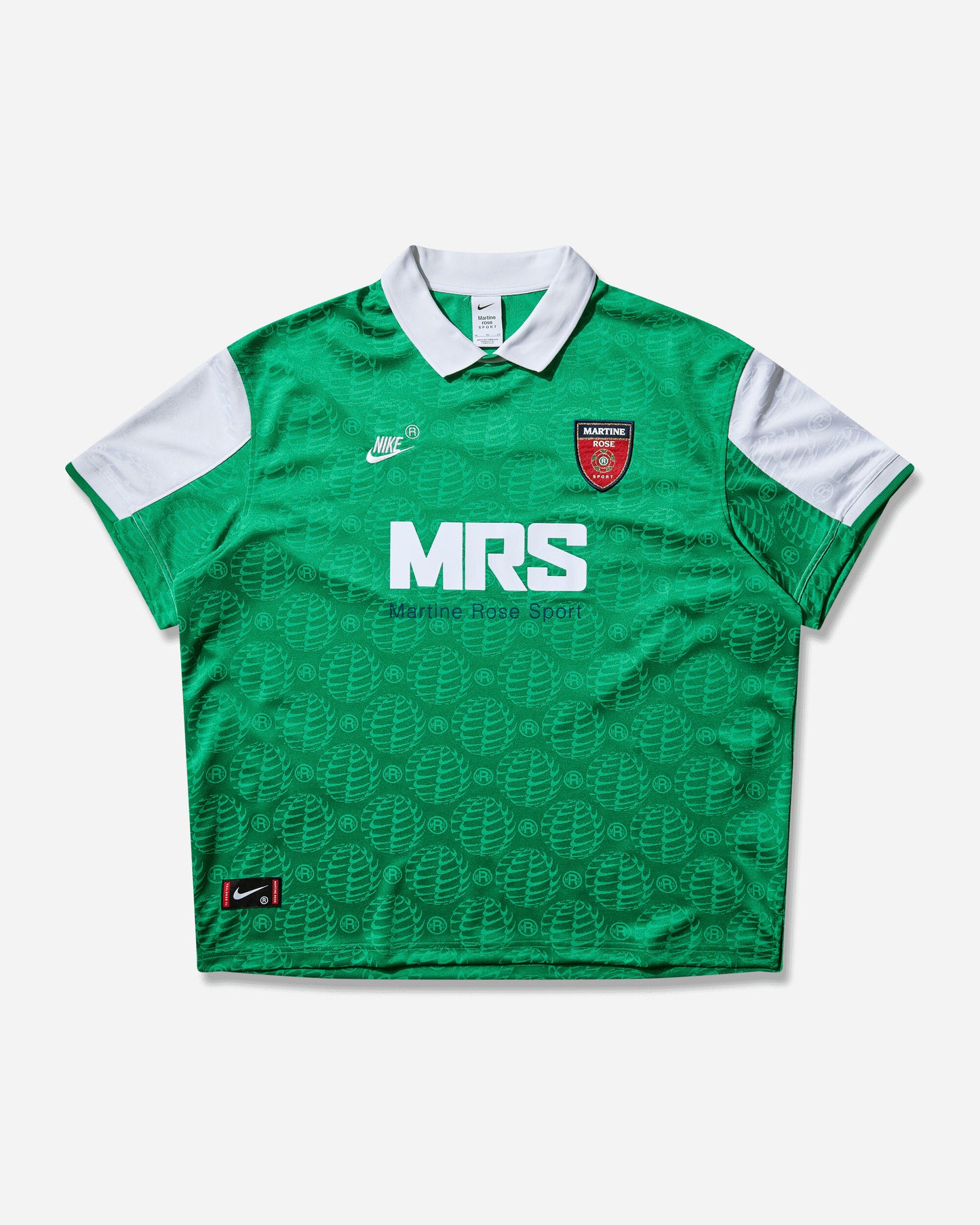 Nike M Nrg Martine Rose Jersey (consumer Facing Name Tbd) Lucky Green/White T-Shirts Shortsleeve HM9020-310