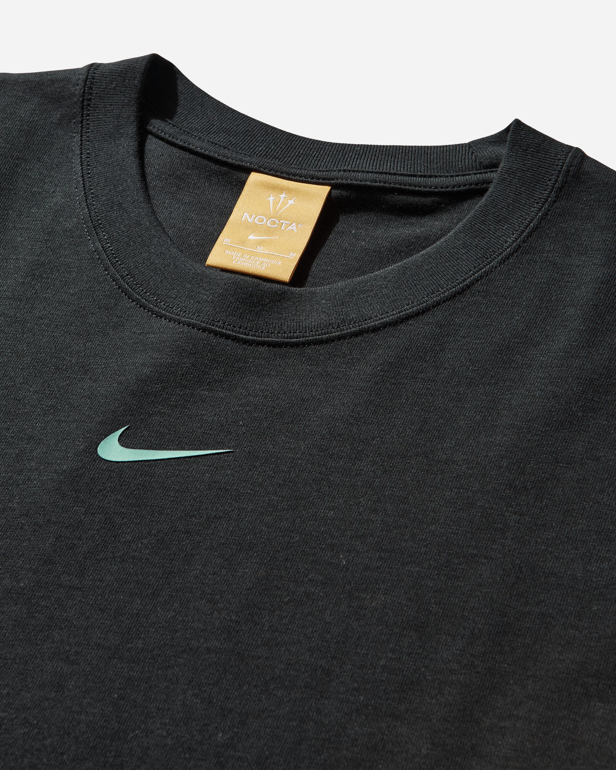 Nike M Nrg Nocta Cs Tee ss Black/Neptune Green T-Shirts Shortsleeve IB5673-011