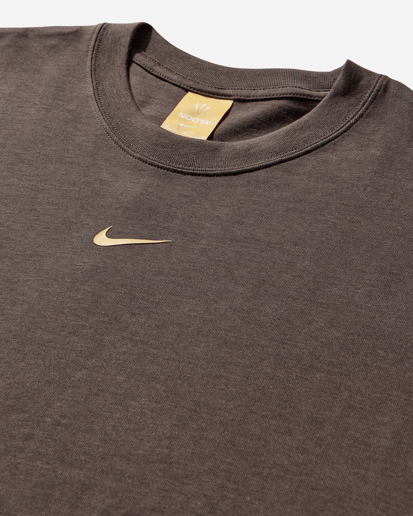 Nike M Nrg Nocta Cs Tee ss Baroque Brown/Yellow Ochre T-Shirts Shortsleeve IB5673-237
